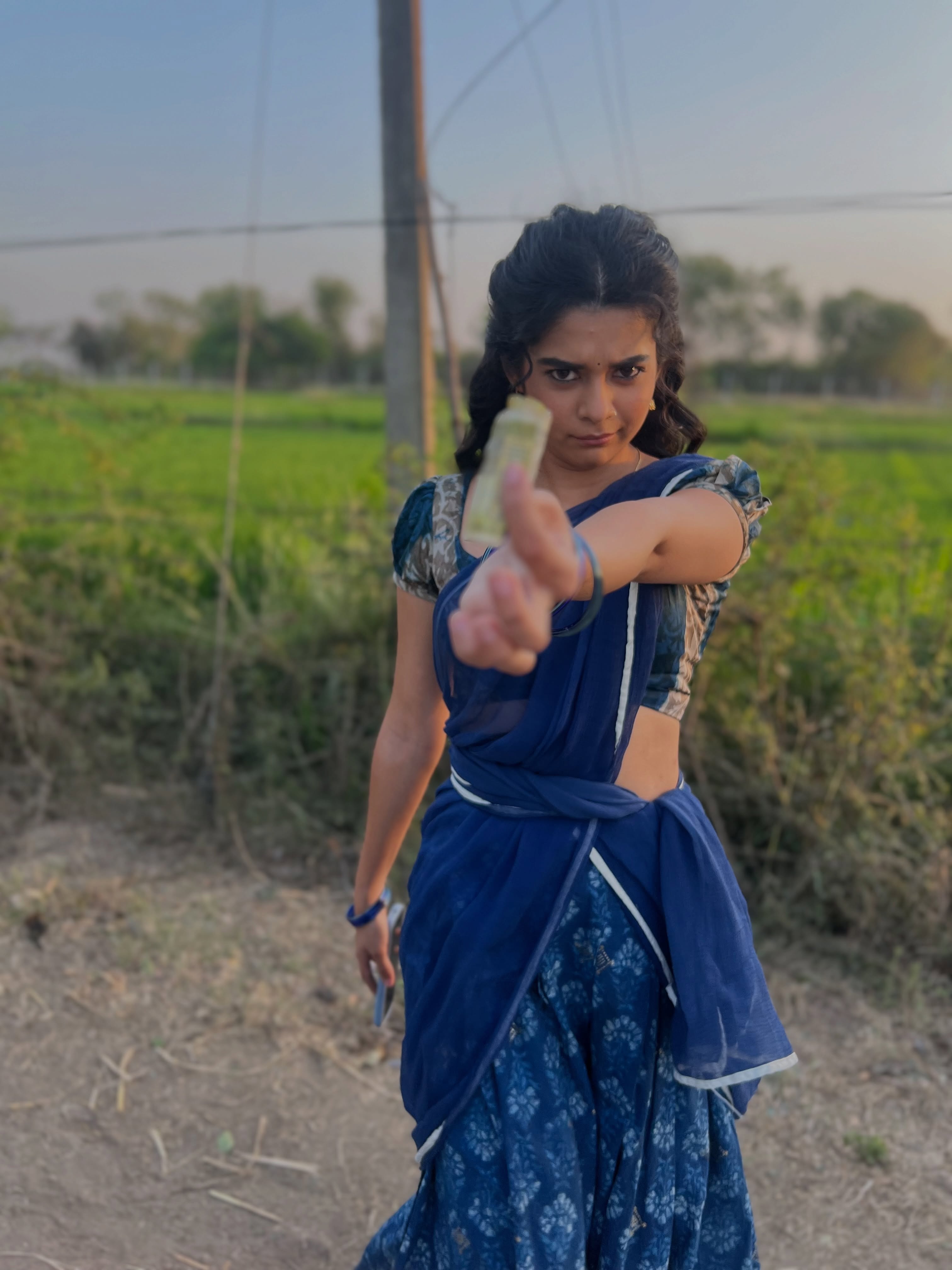 Mithila Palkar Shares Super Subbu Working Stills