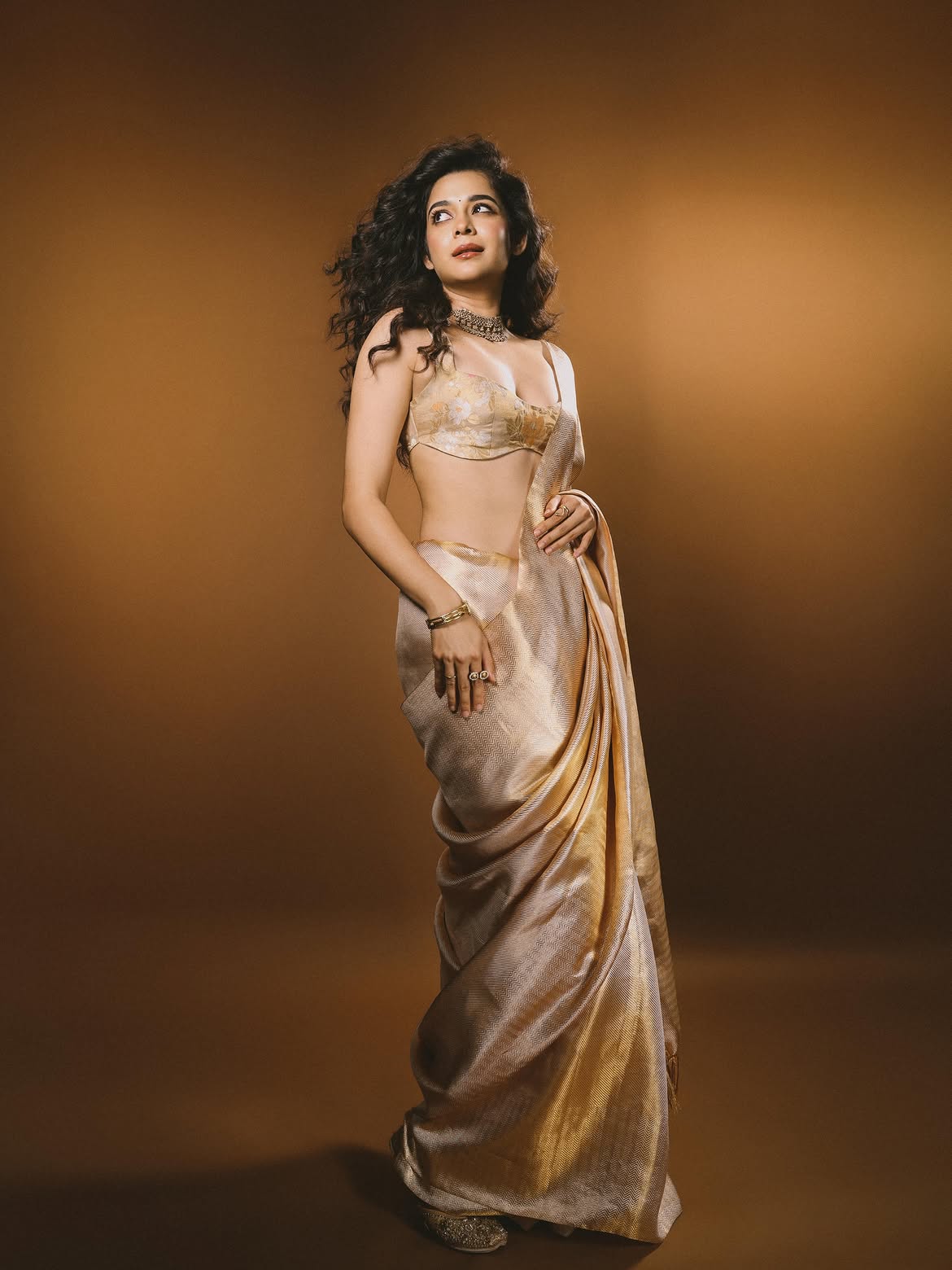 Mithila Palkar Shines in Saree