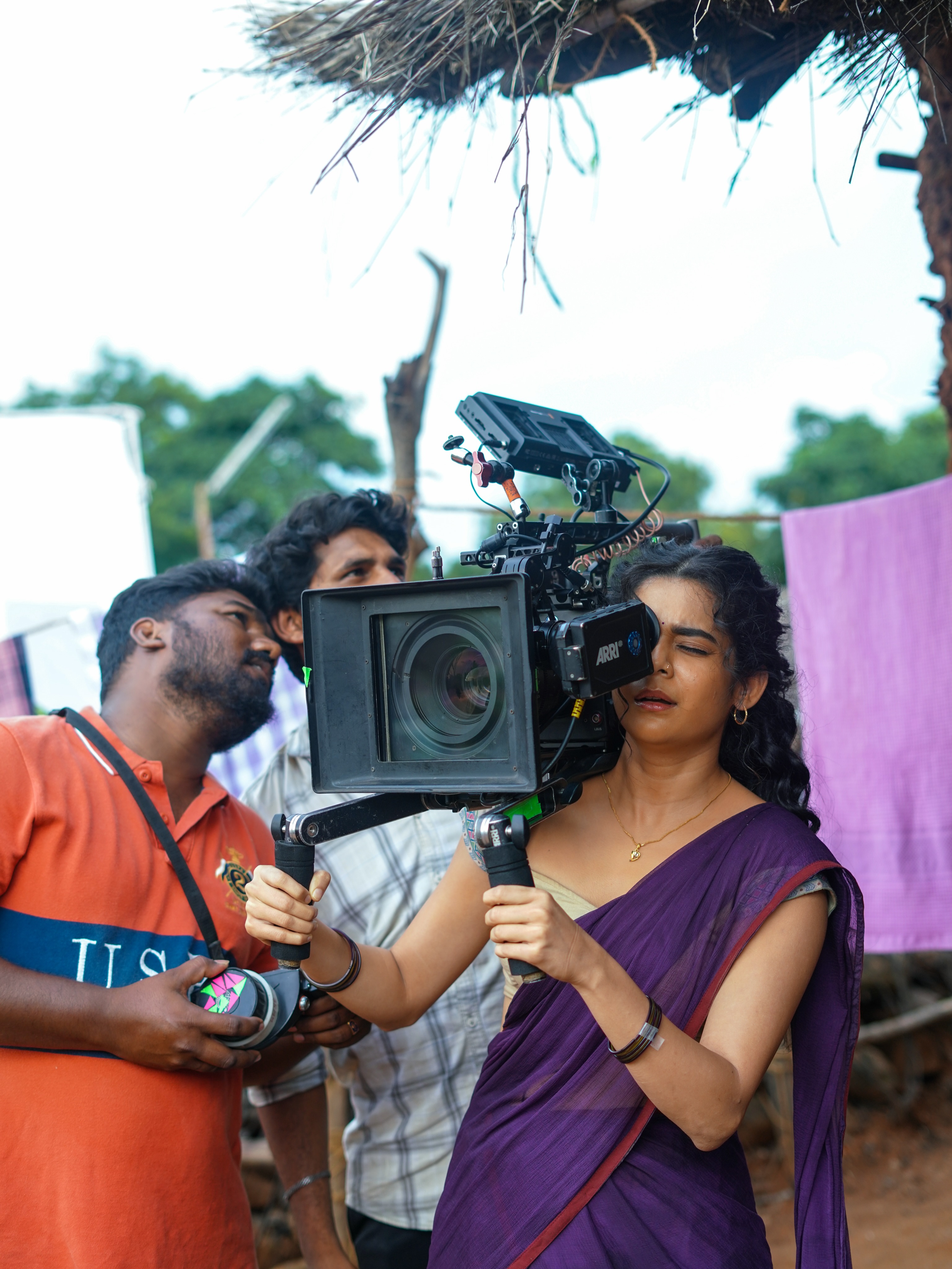 Mithila Palkar Shares Super Subbu Working Stills