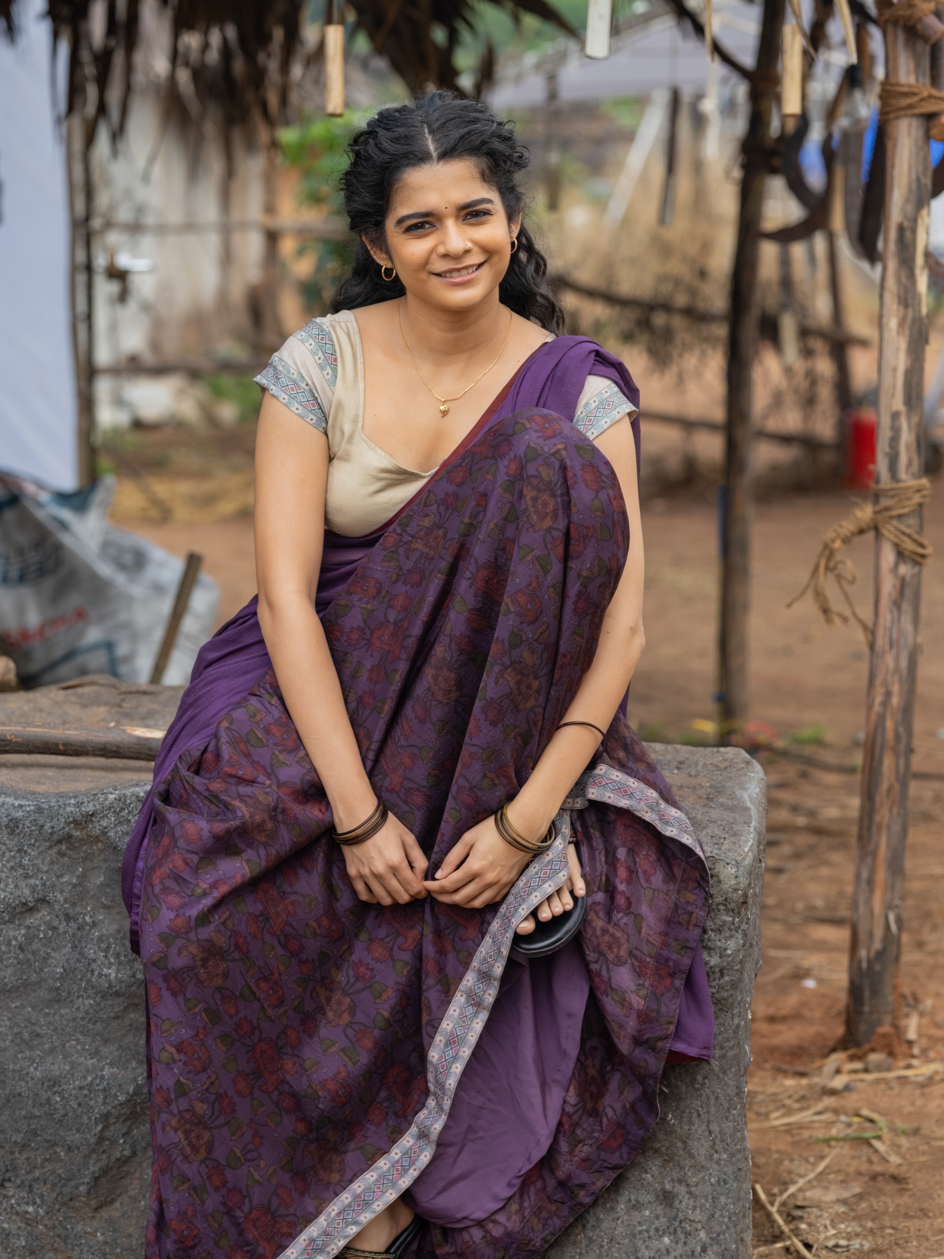 Mithila Palkar Shares Super Subbu Working Stills
