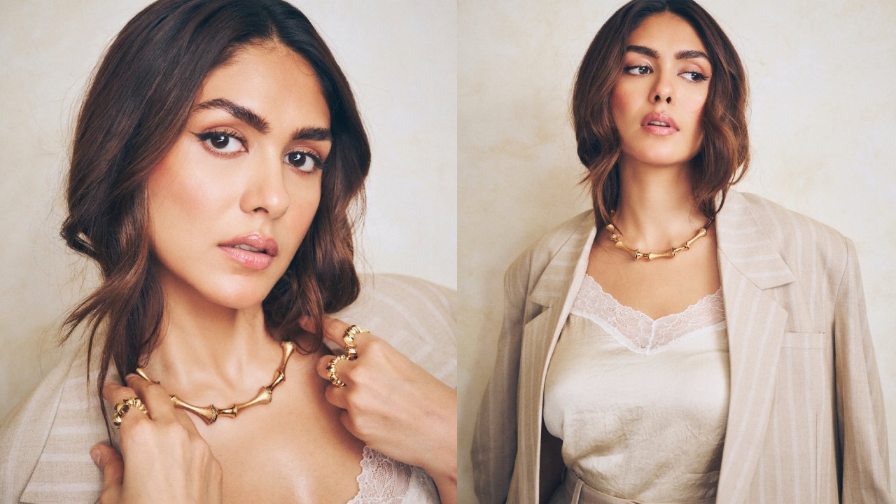 Mrunal Thakur : స్టైలిష్ లుక్స్ లో మృణాల్ ఠాకూర్ మెరుపులు..