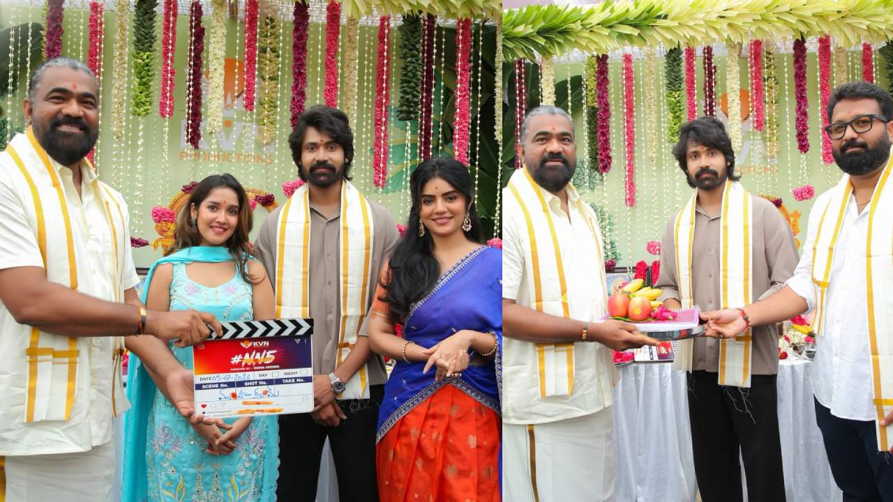 Narne Nithiin New Movie Opening