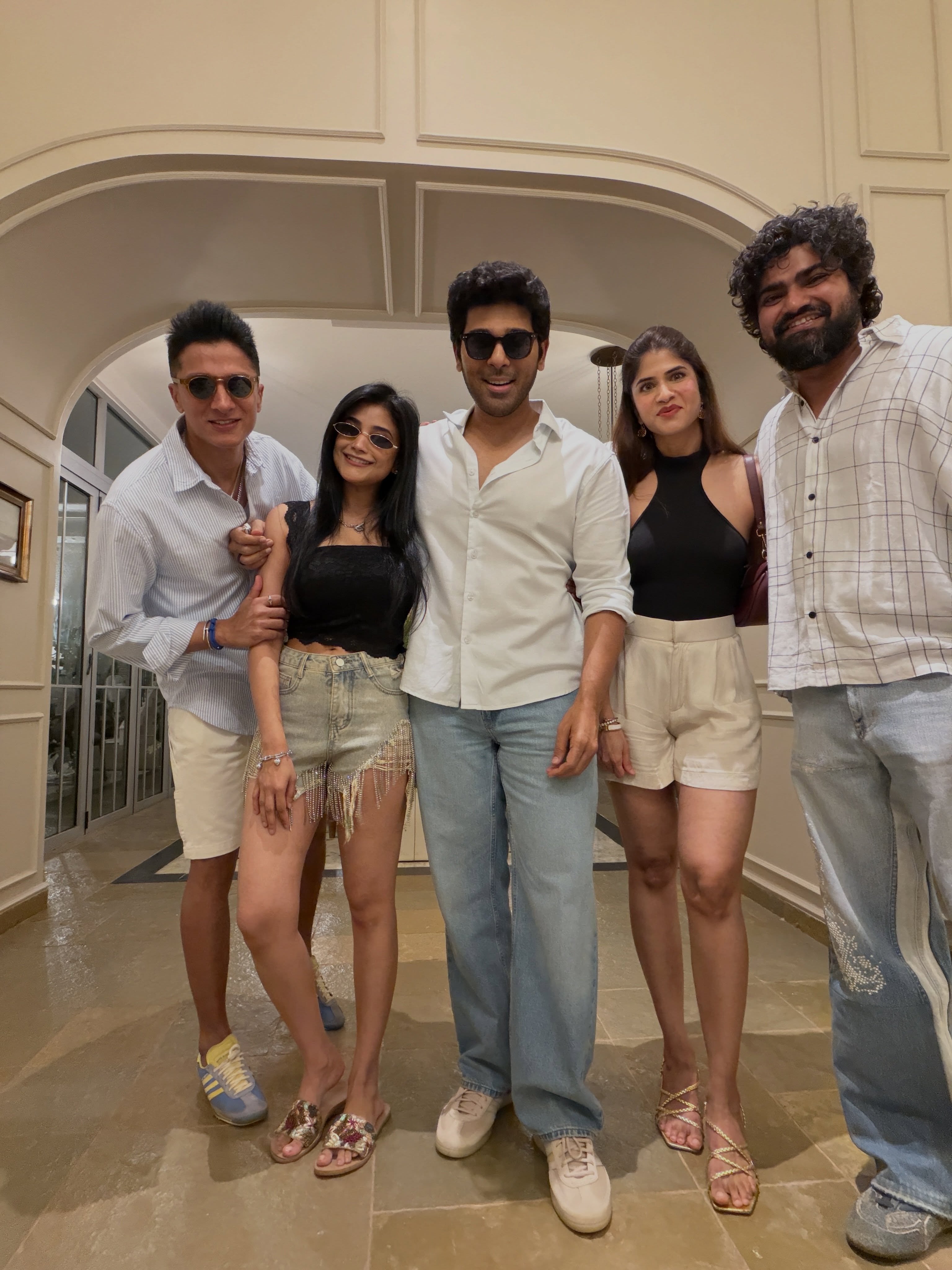 Nayanika Reddy Sneha Reddy Enjoying in Goa