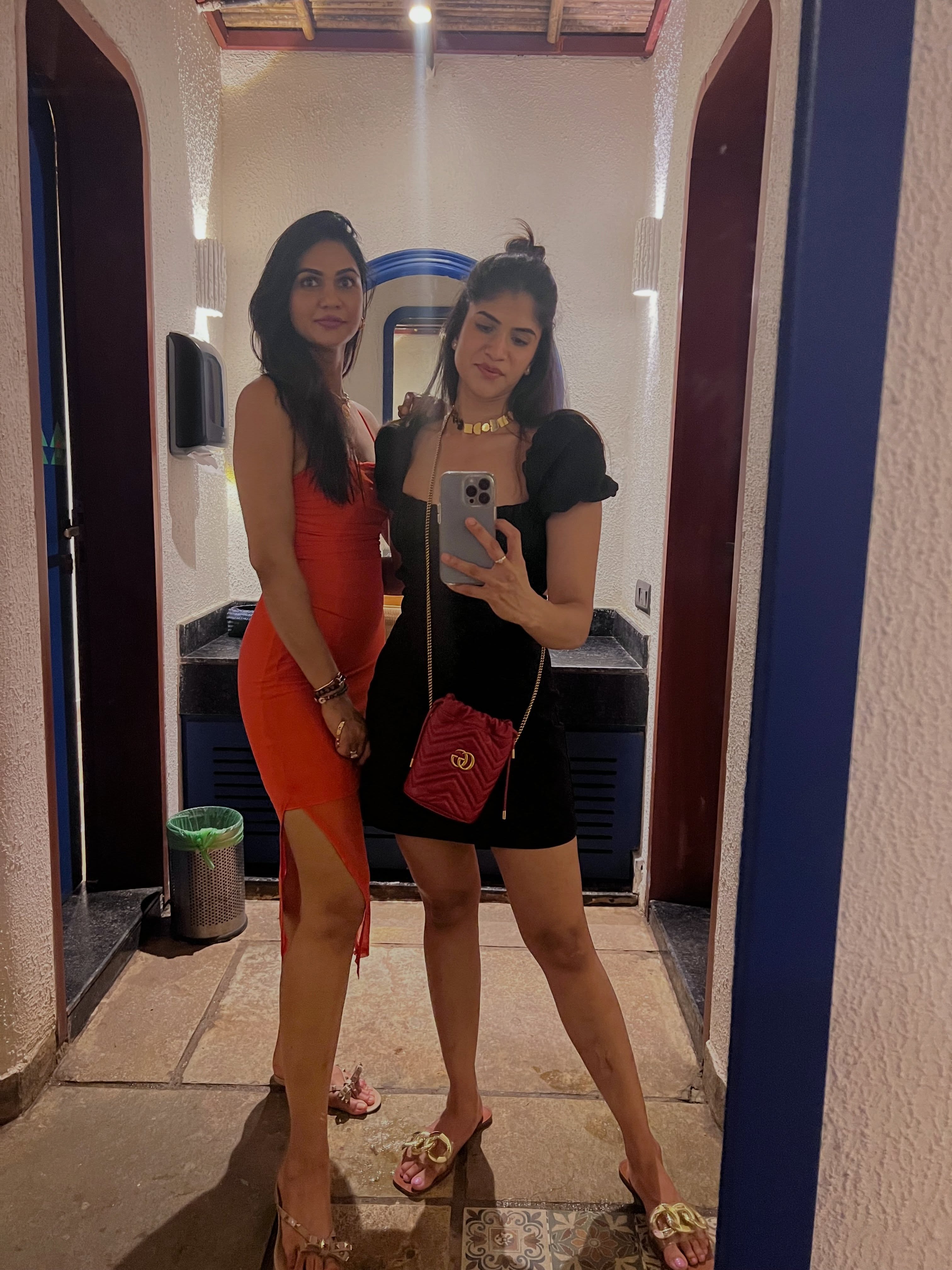 Nayanika Reddy Sneha Reddy Enjoying in Goa