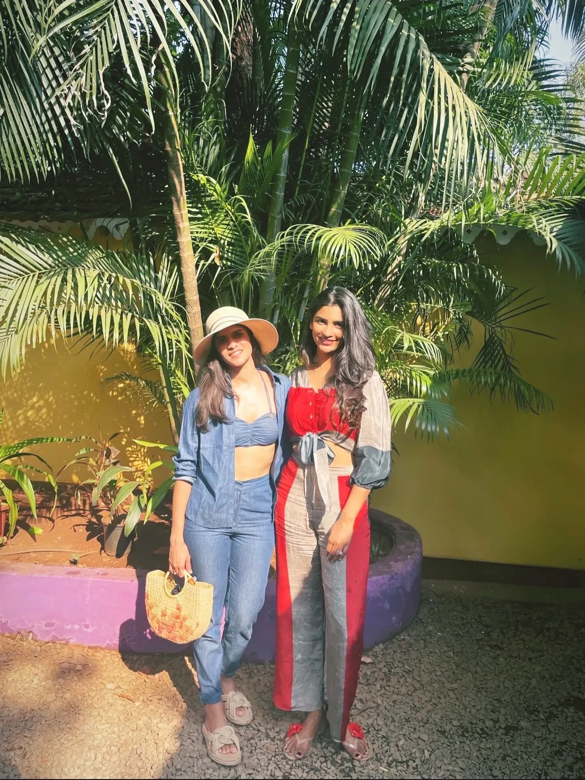 Nayanika Reddy Sneha Reddy Enjoying in Goa