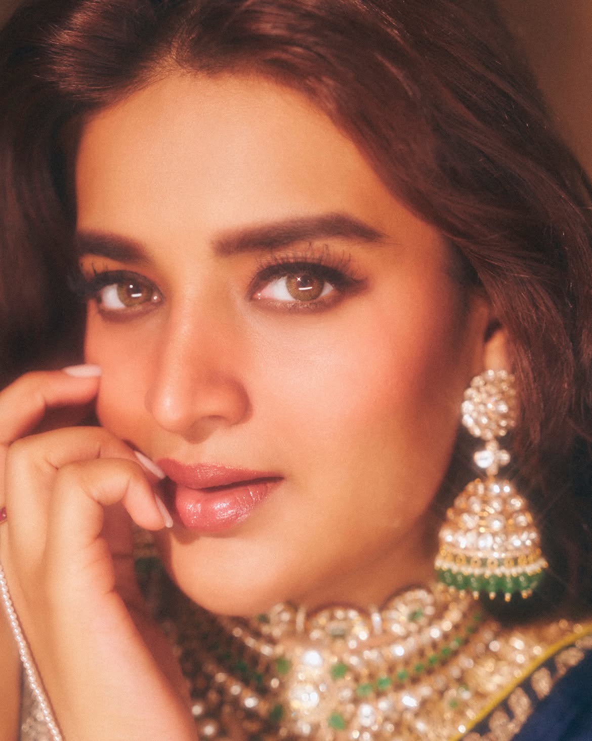 Nidhhi Agerwal Shines in Saree Looks