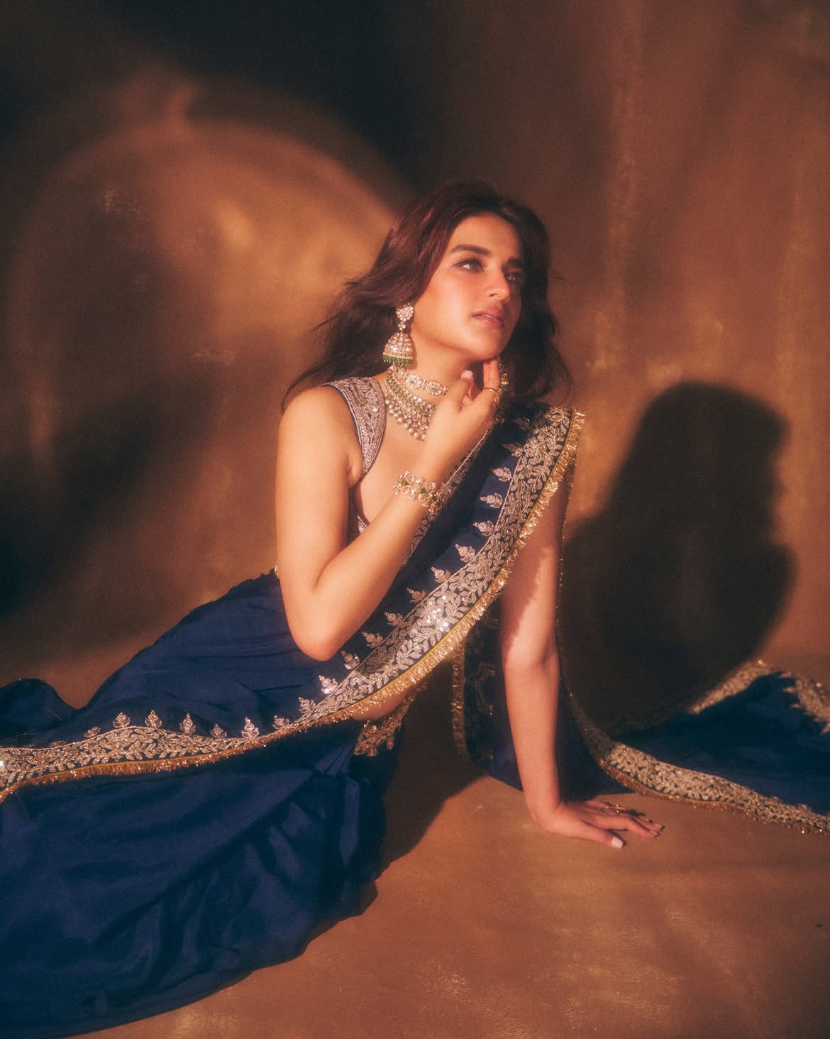 Nidhhi Agerwal Shines in Saree Looks
