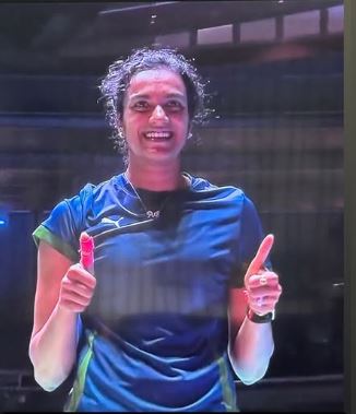 PV Sindhu Shares Photos after Winning Medal