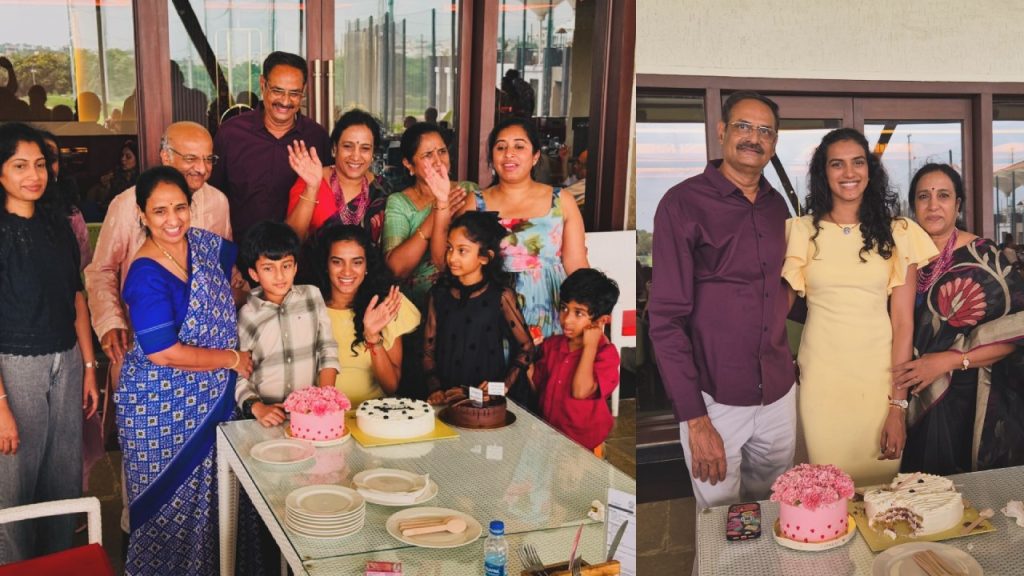 PV Sindhu : ఫ్యామిలీతో పీవీ సింధు బర్త్ డే సెలబ్రేషన్స్.. ఫొటోలు.. భర్తను మిస్ అవుతున్నాను అంటూ పోస్ట్..