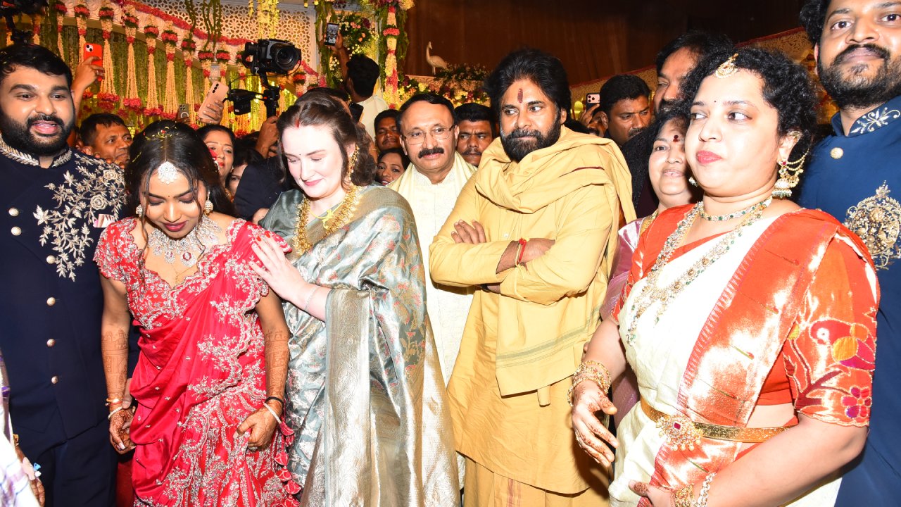 Pawan Kalyan at Meher Ramesh Daughter Wedding