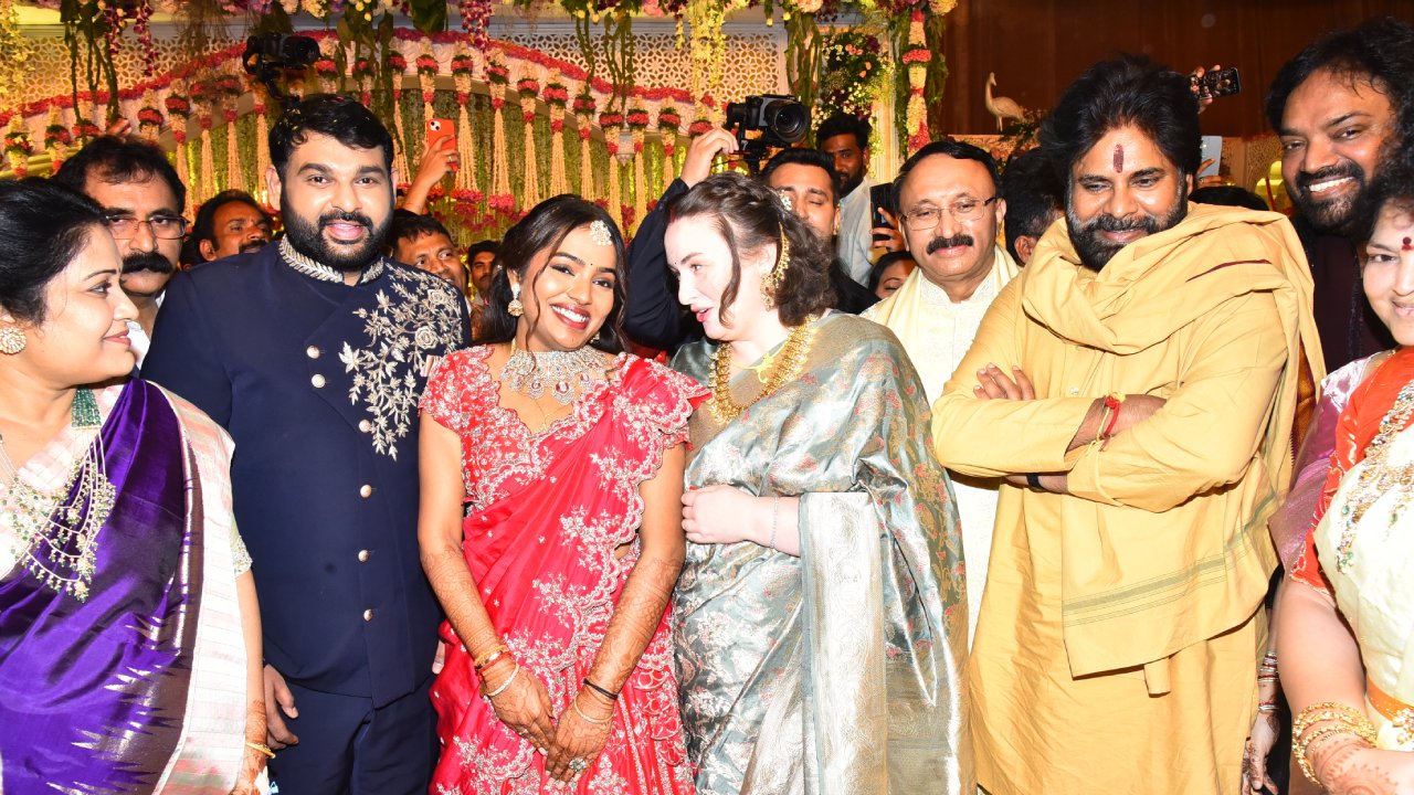 Pawan Kalyan at Meher Ramesh Daughter Wedding