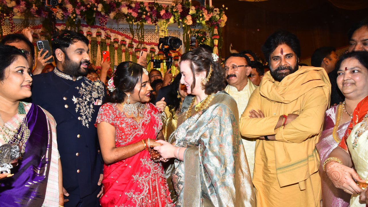 Pawan Kalyan at Meher Ramesh Daughter Wedding
