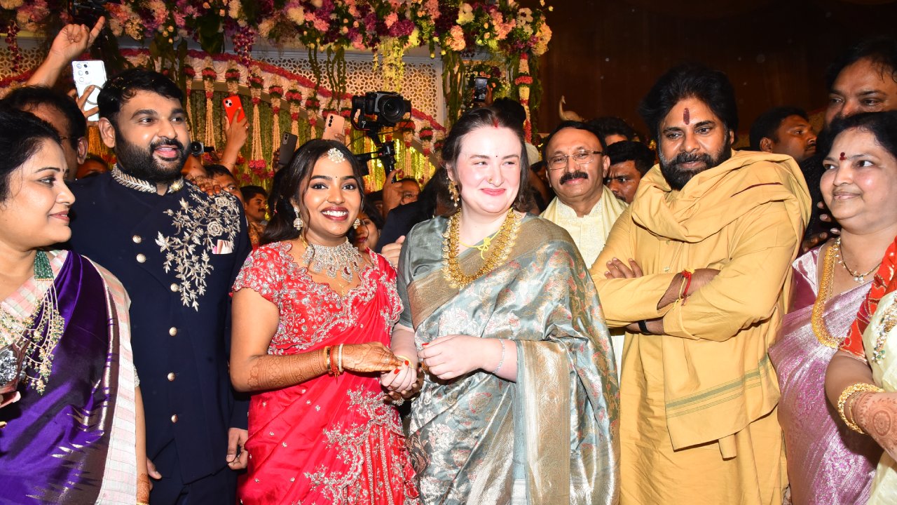 Pawan Kalyan at Meher Ramesh Daughter Wedding