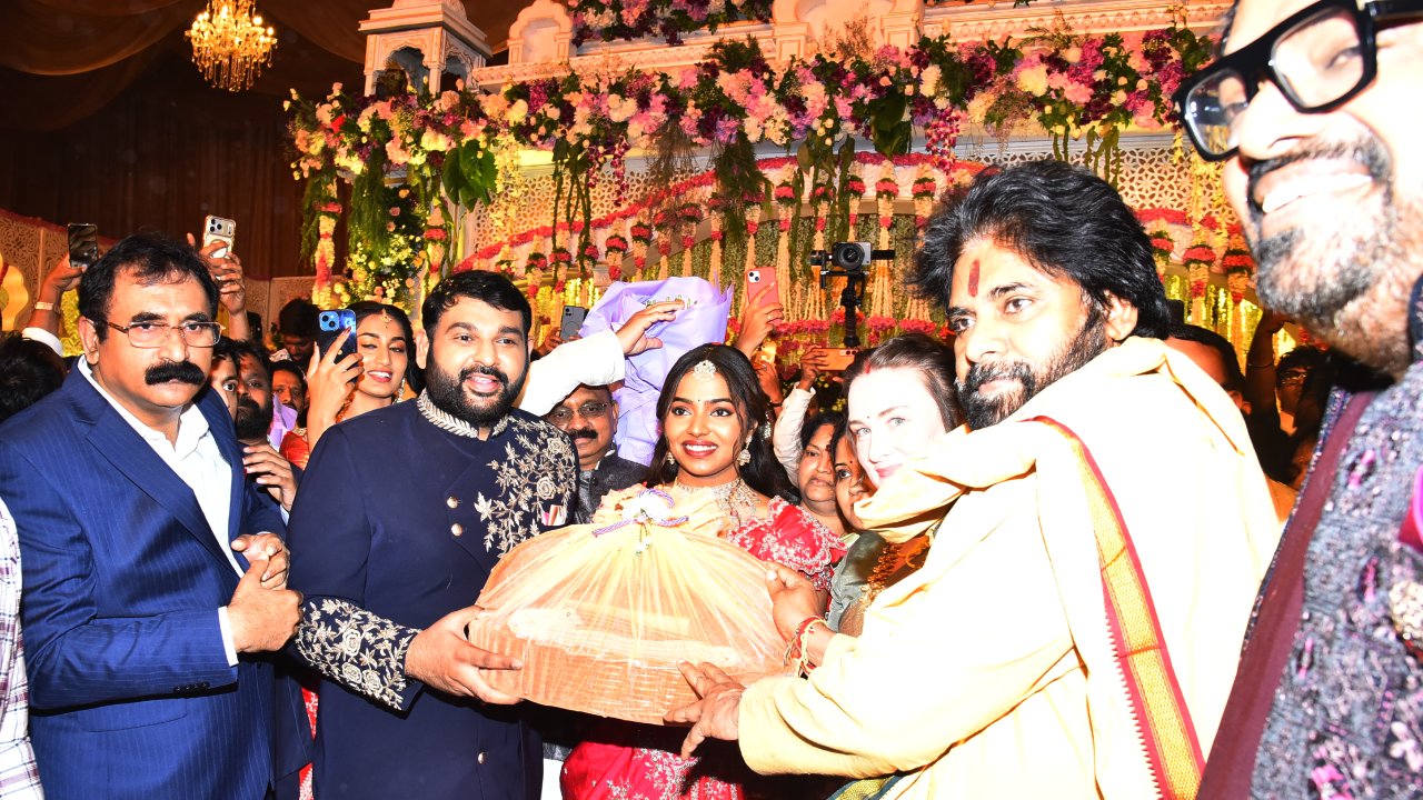 Pawan Kalyan at Meher Ramesh Daughter Wedding