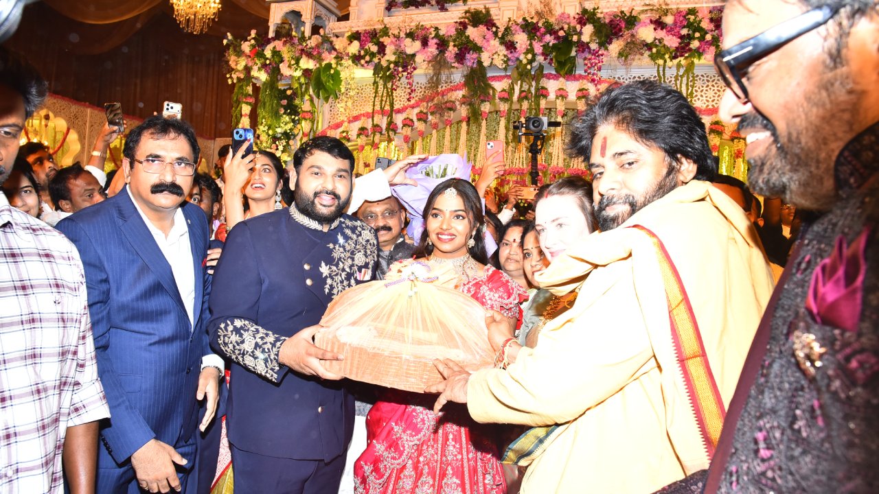 Pawan Kalyan at Meher Ramesh Daughter Wedding