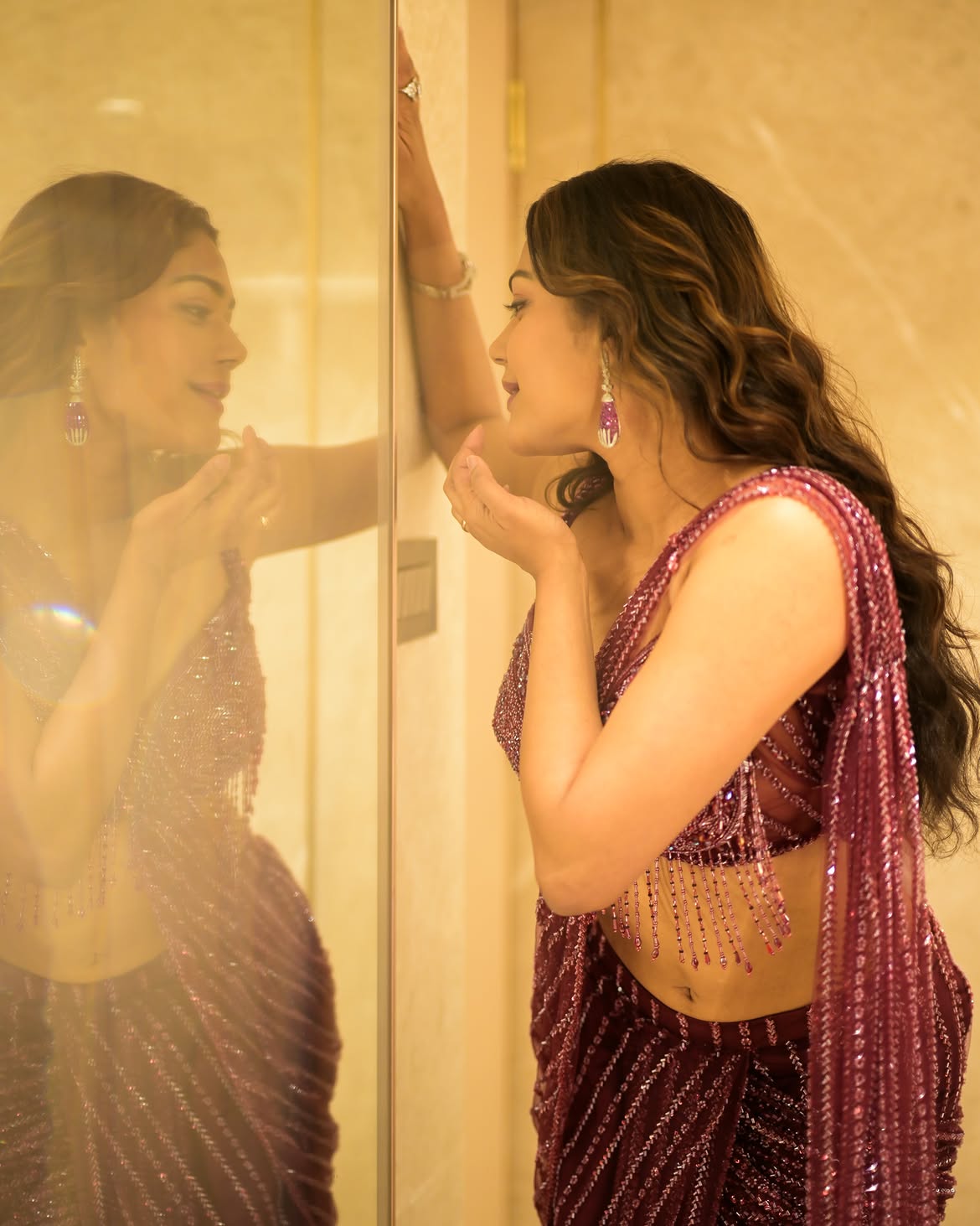 Payal Radhakrishna Shining Looks in Saree