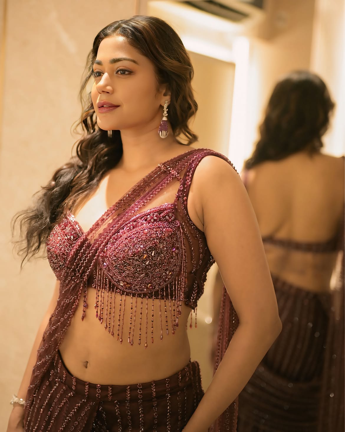 Payal Radhakrishna Shining Looks in Saree