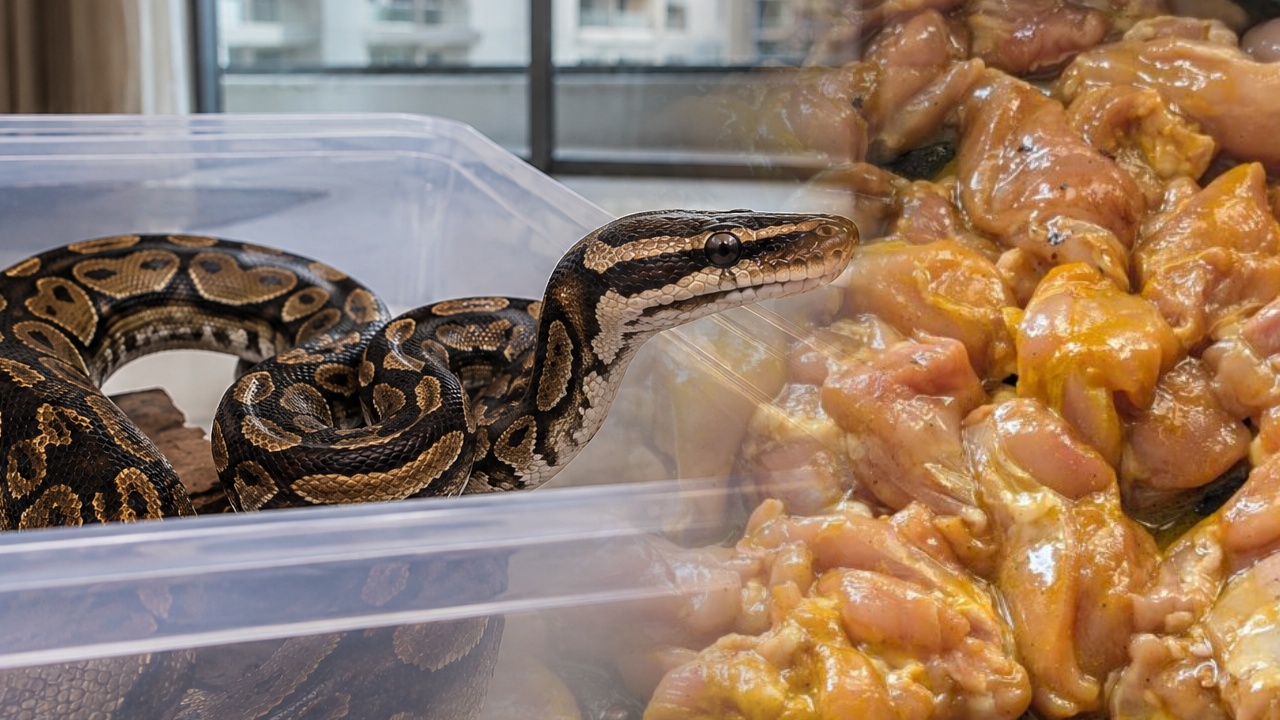 Pythons Found in Apartment : ఆ కుర్రాడి ఫ్లాట్‌కి రోజూ కొత్తోళ్లు వస్తున్నారు.. కిలోలు కిలోలు మాంసం తెస్తున్నారు.. ఏంటా అని చెక్ చేస్తే..