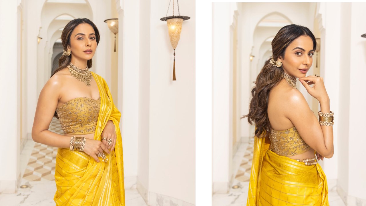 Rakul Preet Singh : ముస్తాబయిన శూర్పణఖ.. రామాయణ ఈవెంట్లో రకుల్ ప్రీత్ సింగ్..