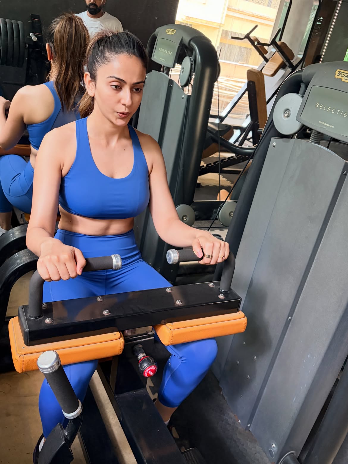 Rakul Preet Singh Hard Working in Gym
