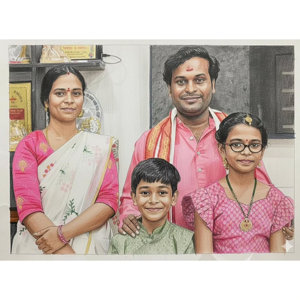 Ravi Racha Family Photos