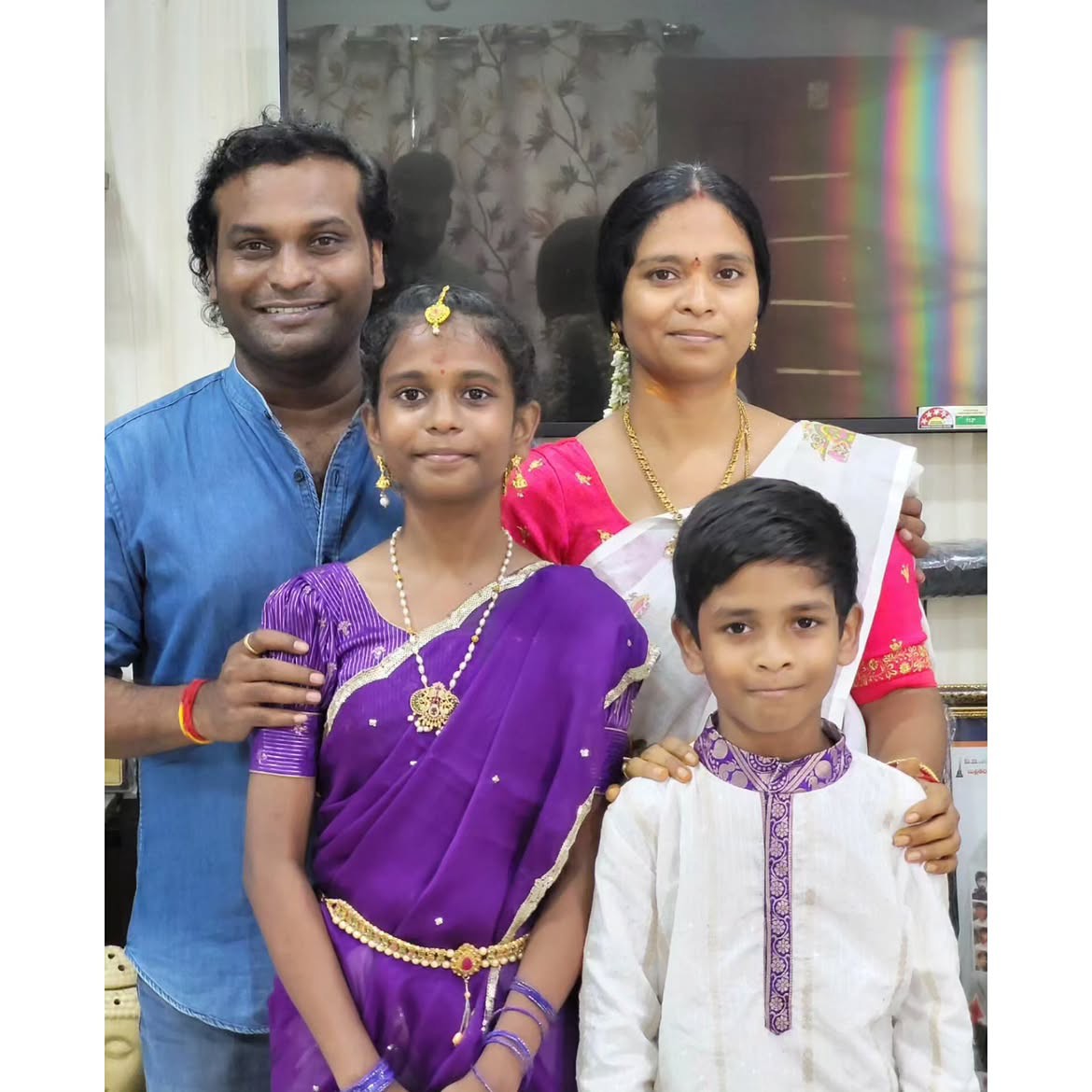 Ravi Racha Family Photos