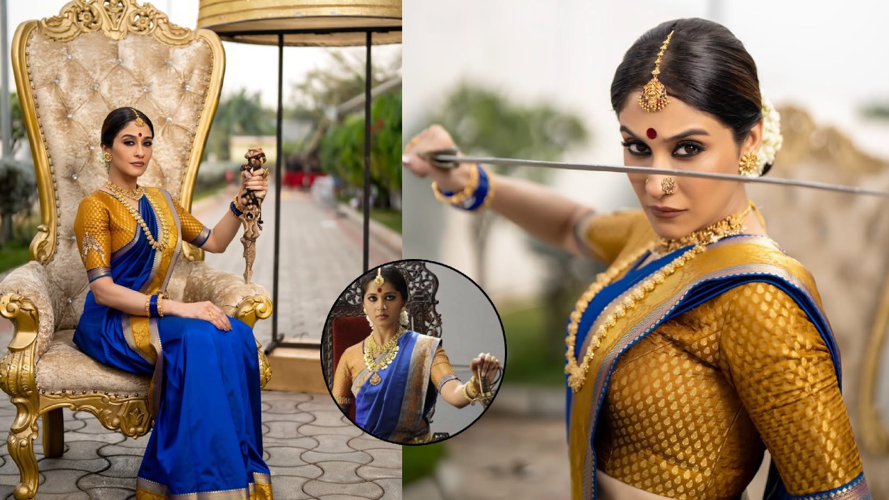 Regena Cassandrra : అరుంధతి లుక్‌లో రెజీనా.. ఇది నా సంస్థానం అంటూ ఫొటోలు..