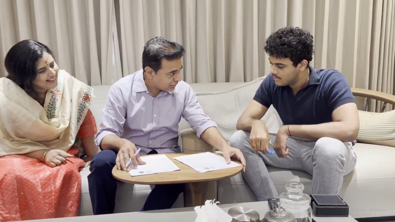 SIR KTR Family : ఓటరు జాబితా సవరణలో కేటీఆర్ కుటుంబం.. SIR‌పై వీడియో వైరల్