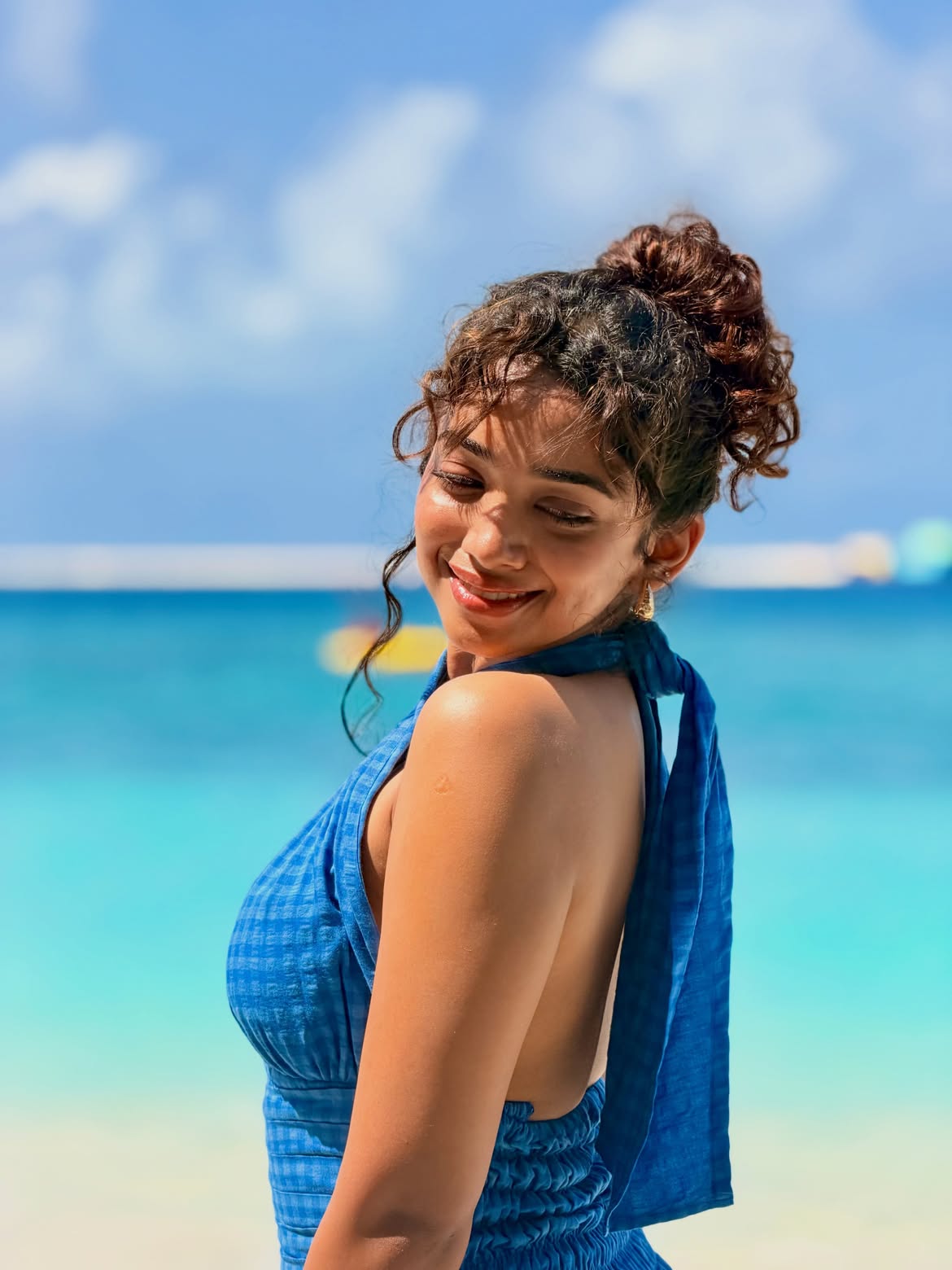 Saanve Megghana Enjoying Vacation in Maldives
