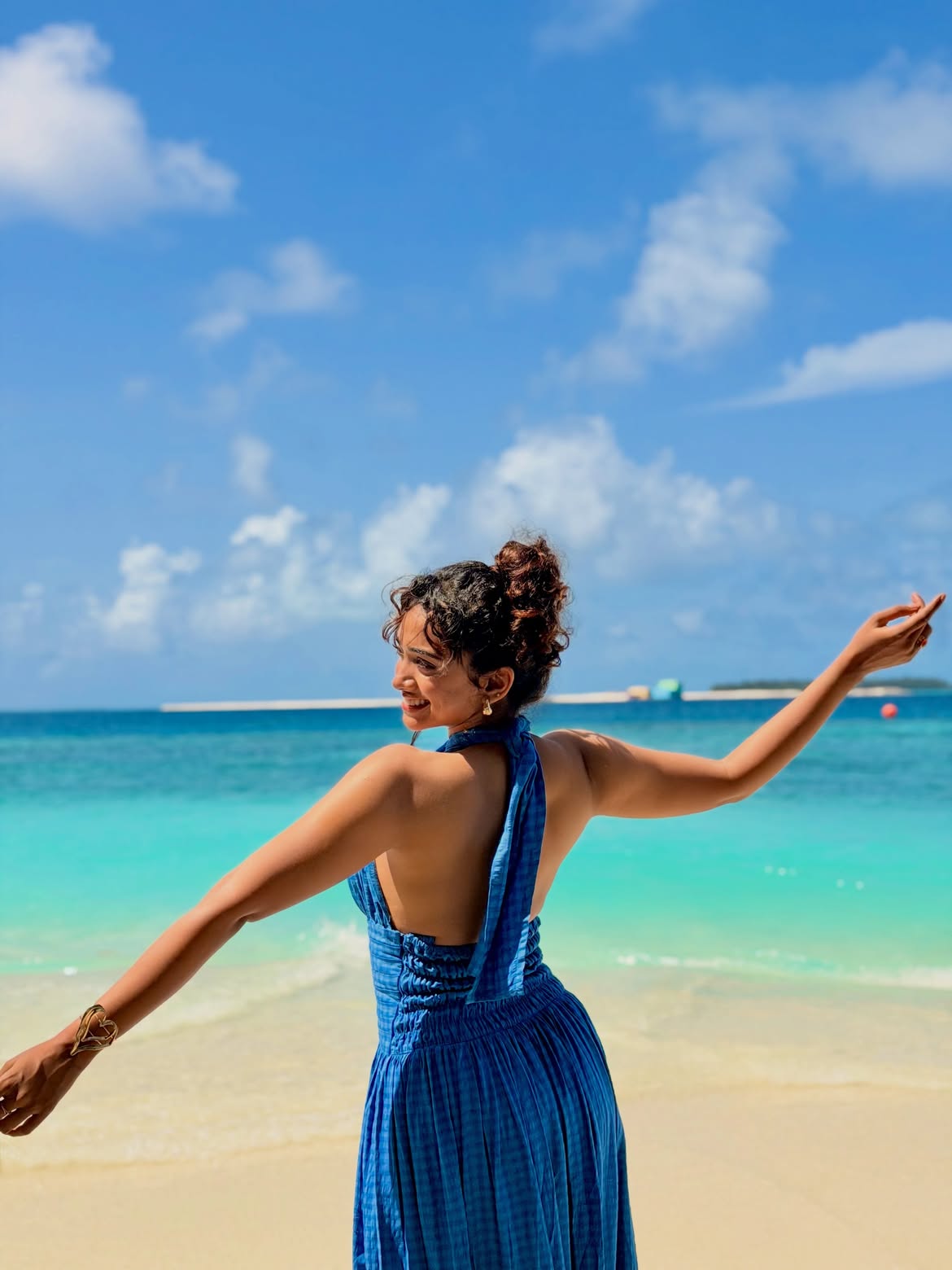 Saanve Megghana Enjoying Vacation in Maldives