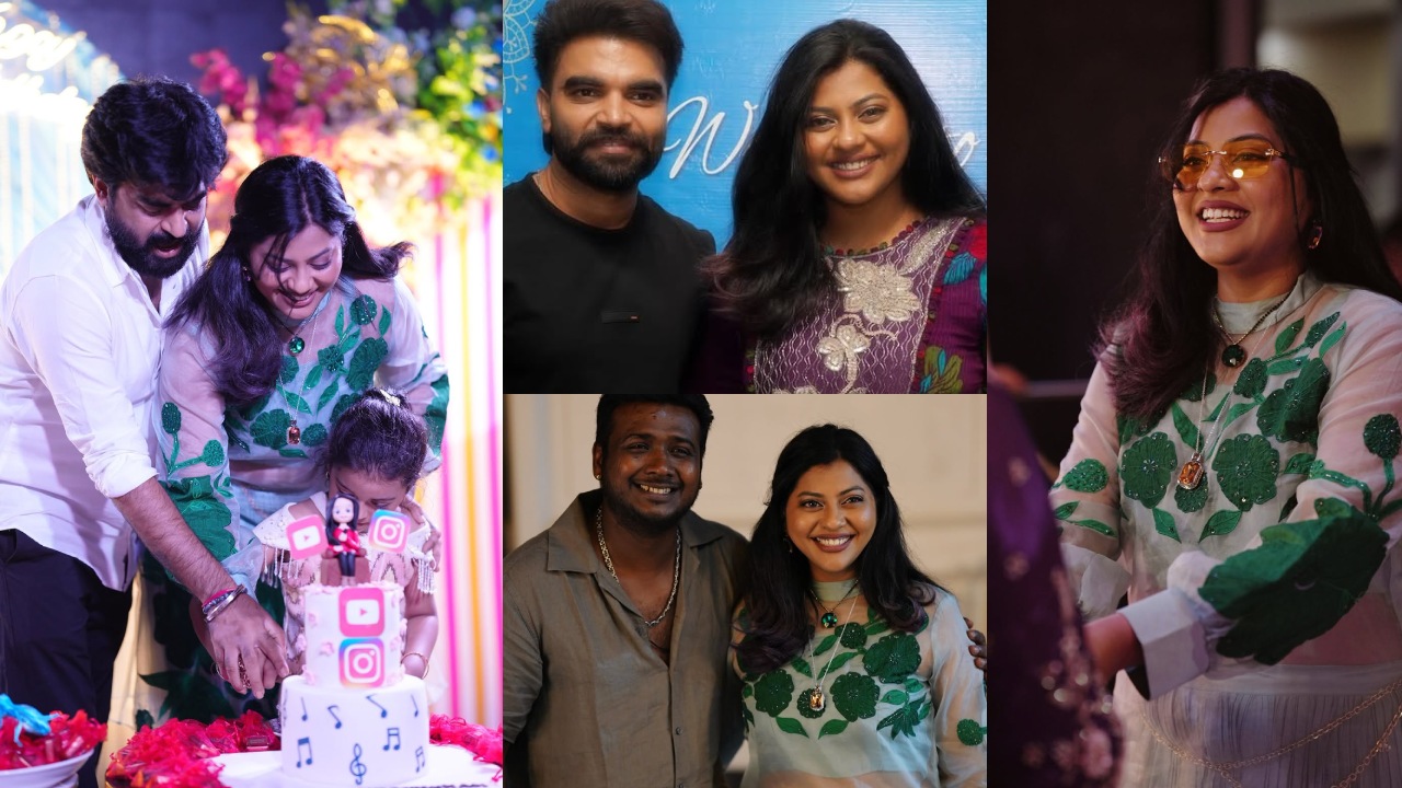 Sameera Bharadwaj : ఫ్యామిలీతో సింగర్ ‘సమీరా భరద్వాజ్’ బర్త్ డే సెలబ్రేషన్స్.. హాజరైన సెలబ్రిటీలు..