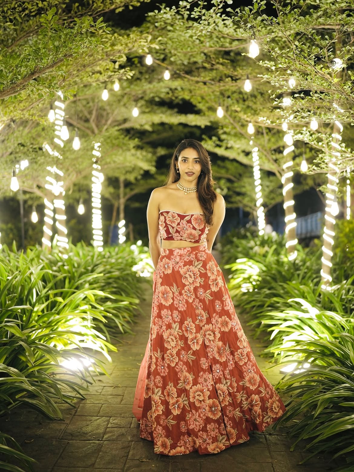 Sapthaami Gowda Shines under Lights