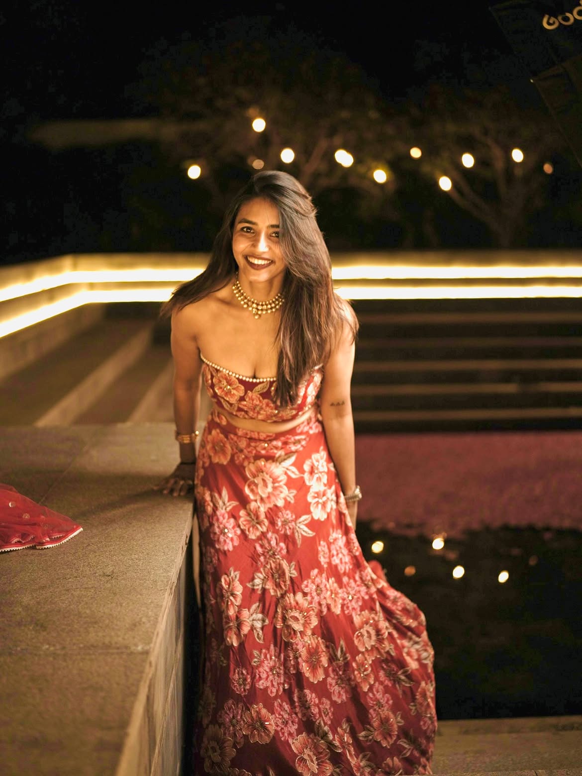Sapthaami Gowda Shines under Lights