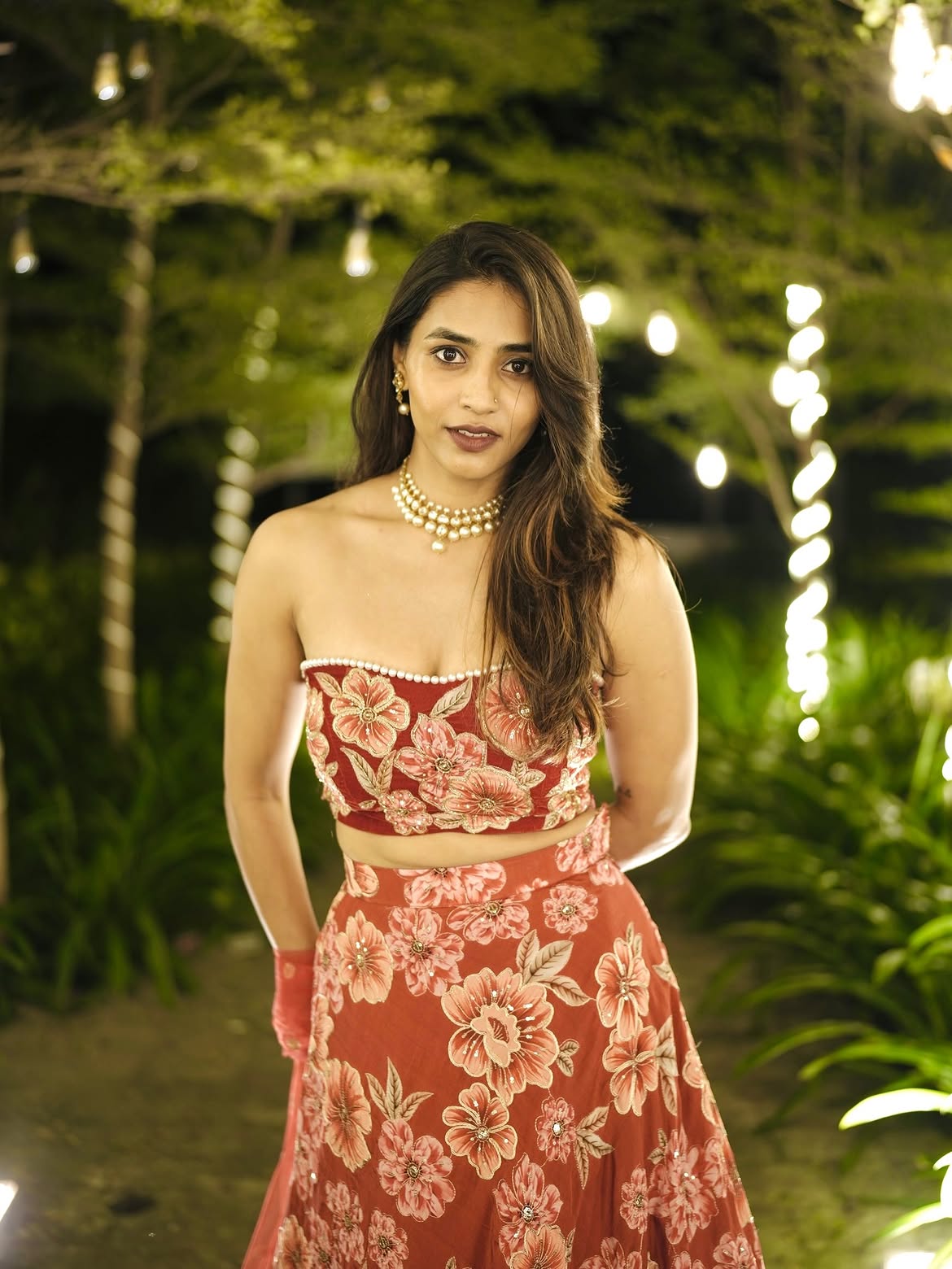 Sapthaami Gowda Shines under Lights