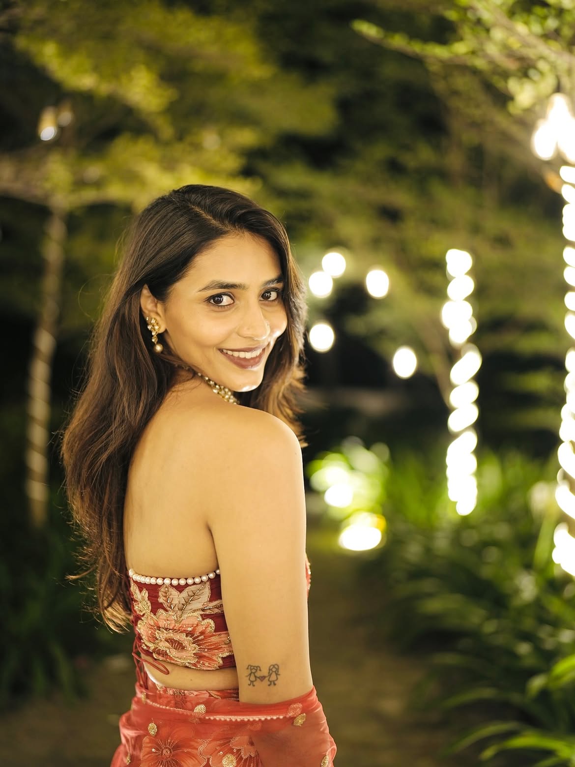 Sapthaami Gowda Shines under Lights