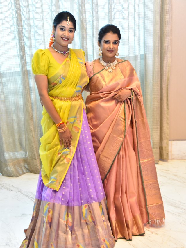 Shrasti Verma Stunning Looks in Half Saree