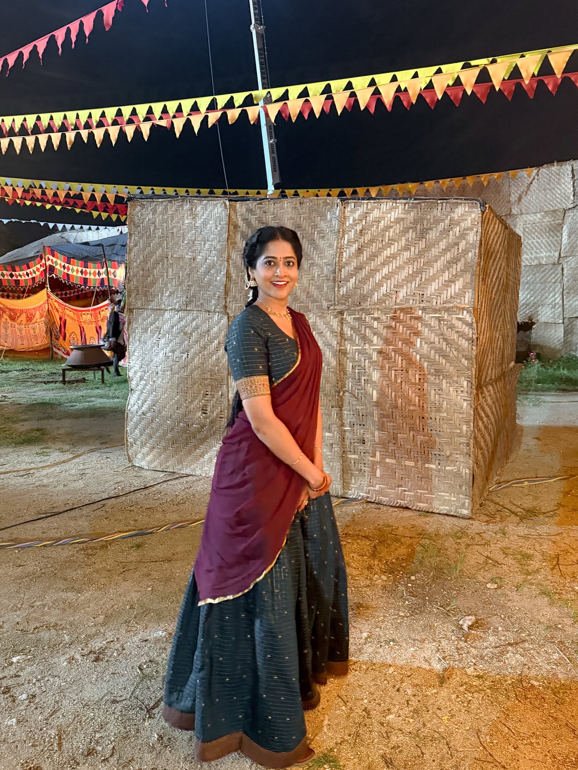 Shravani Reddy Who Acted Bhagyashri Borse Sister Character in Lenin Movie
