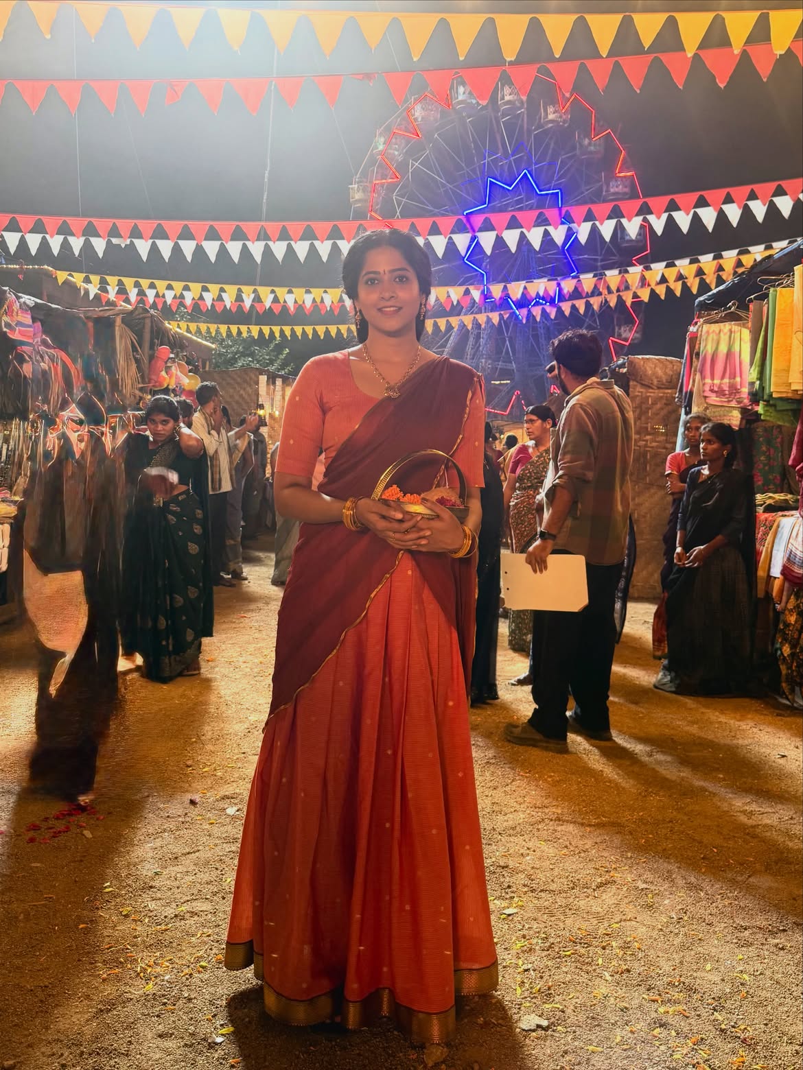 Shravani Reddy Who Acted Bhagyashri Borse Sister Character in Lenin Movie