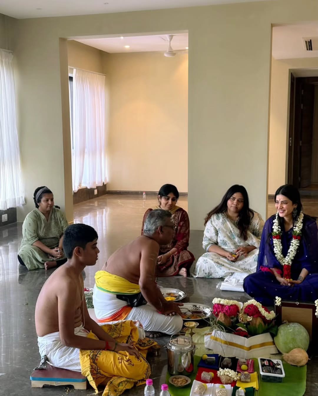 Shruti Haasan New House Warming Ceremony
