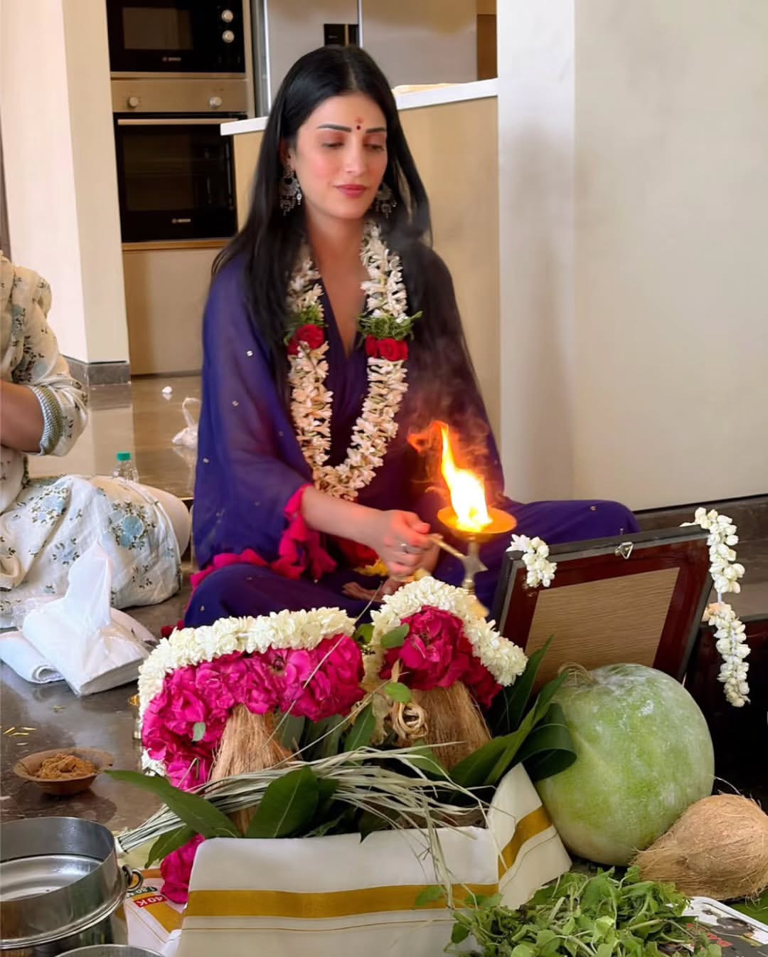 Shruti Haasan New House Warming Ceremony