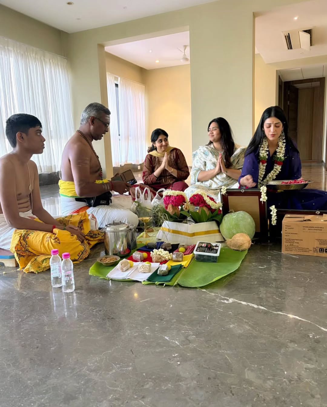 Shruti Haasan New House Warming Ceremony