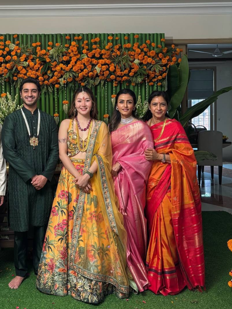 Mahesh Babu Nephew Siddharth Galla Engagement with Korean Girl