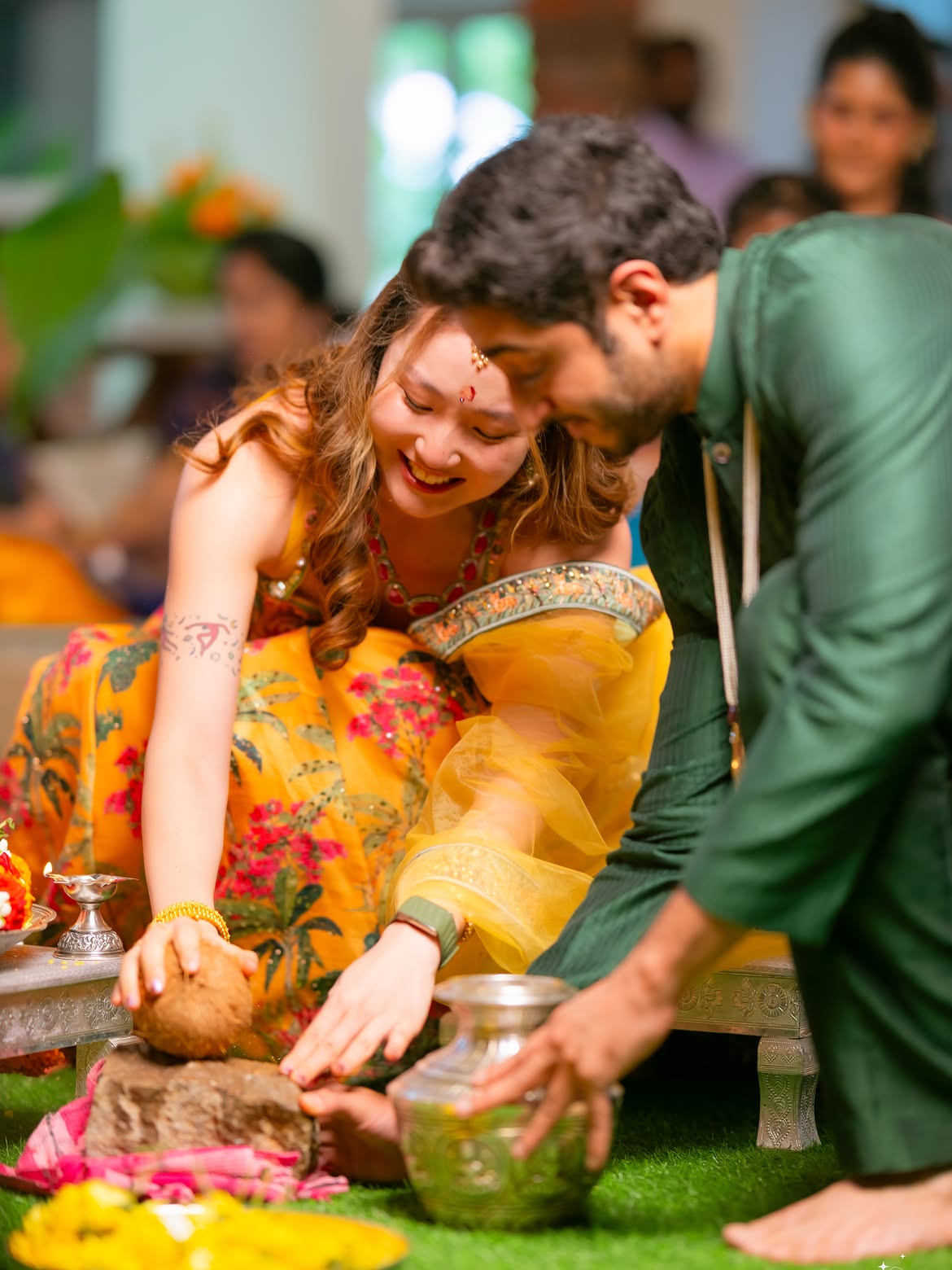 Siddharth Galla Hyein Kim Engagement Photos