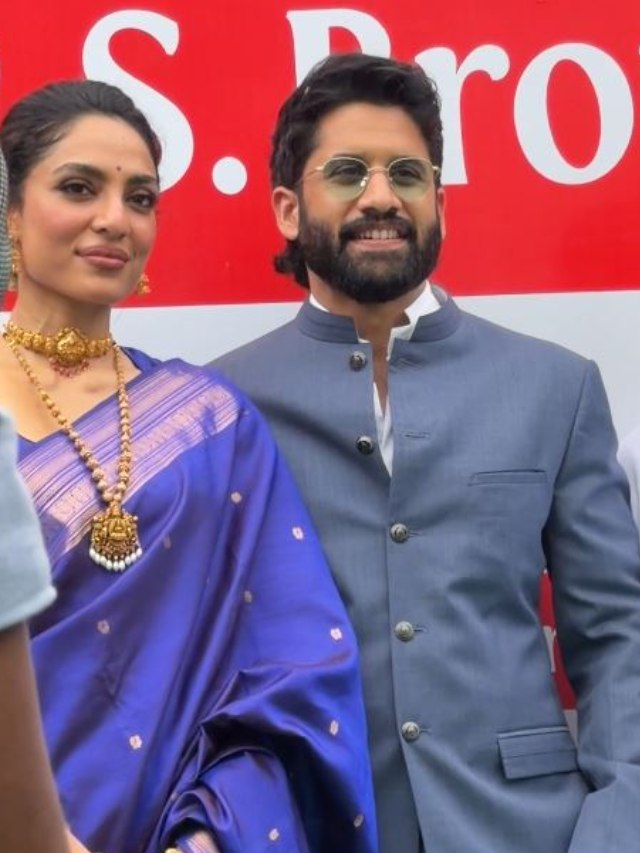 Naga Chaitanya Participated in Shop Opening with his Wife Sobhita Dhulipala