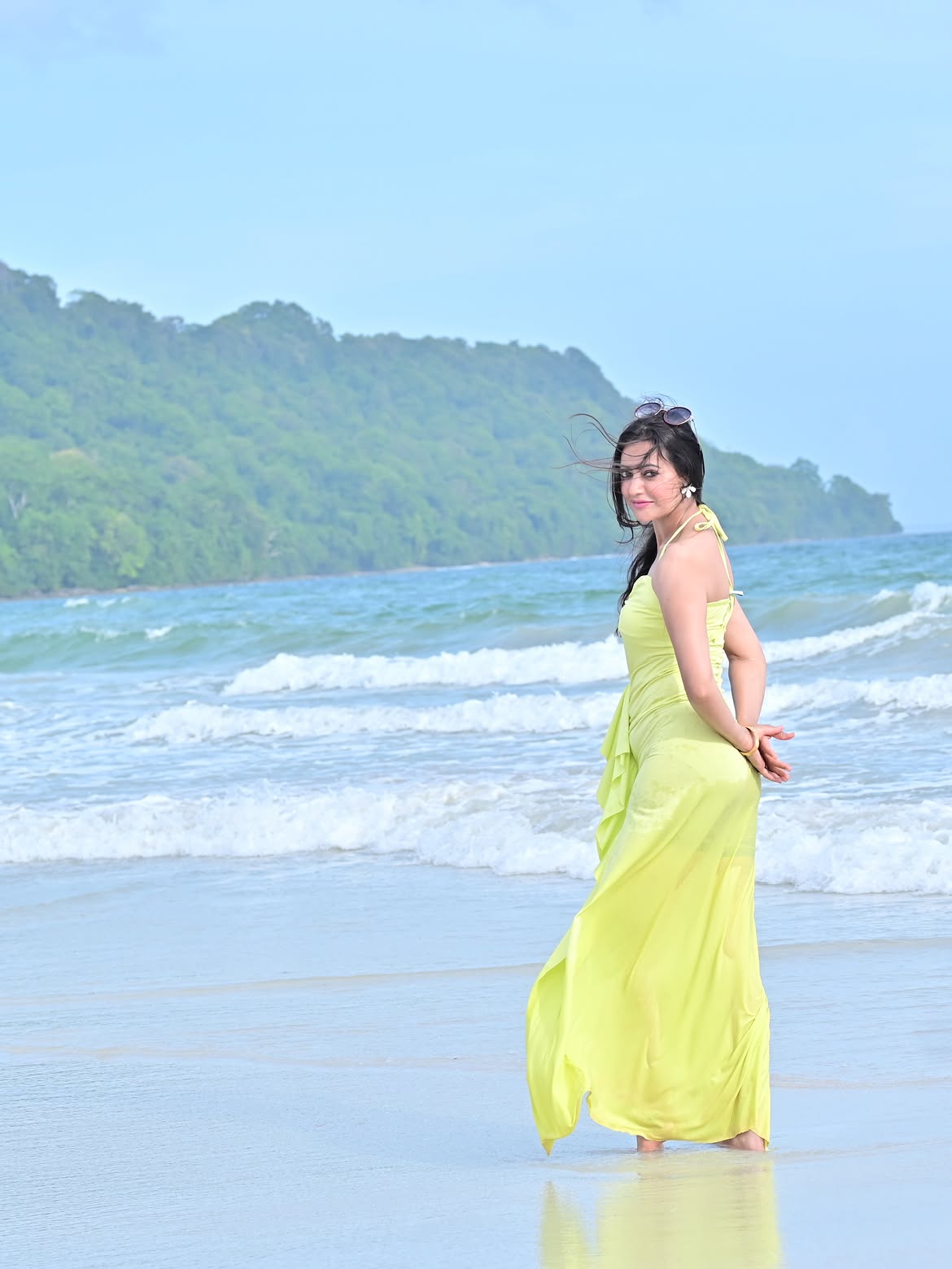 Sowmya Rao Enjoying Vacation in Andaman and Nicobar Islands