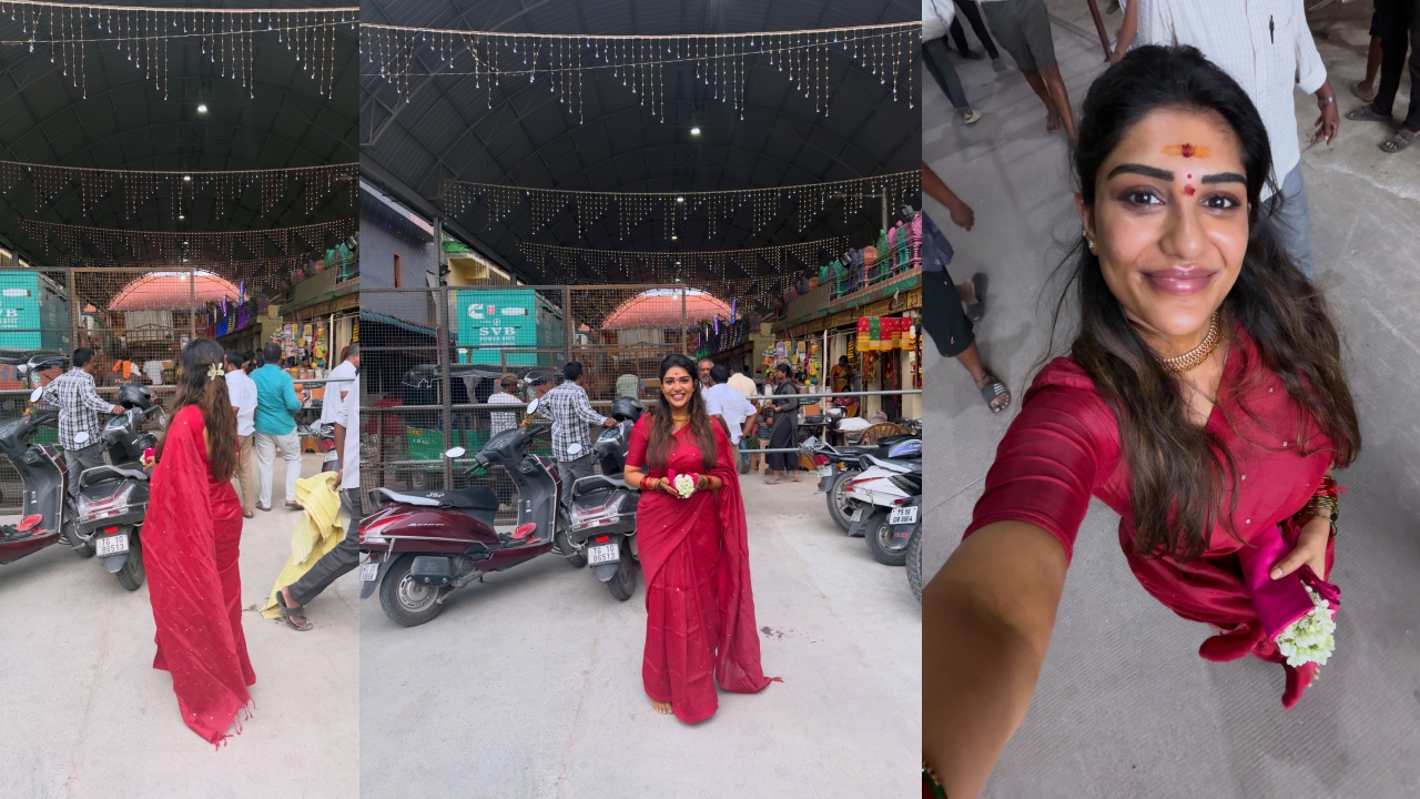 Supritha : బ‌ల్కంపేట ఎల్ల‌మ్మ స‌న్నిధిలో సురేఖ వాణి కూతురు.. సుప్రీత ఫోటోలు