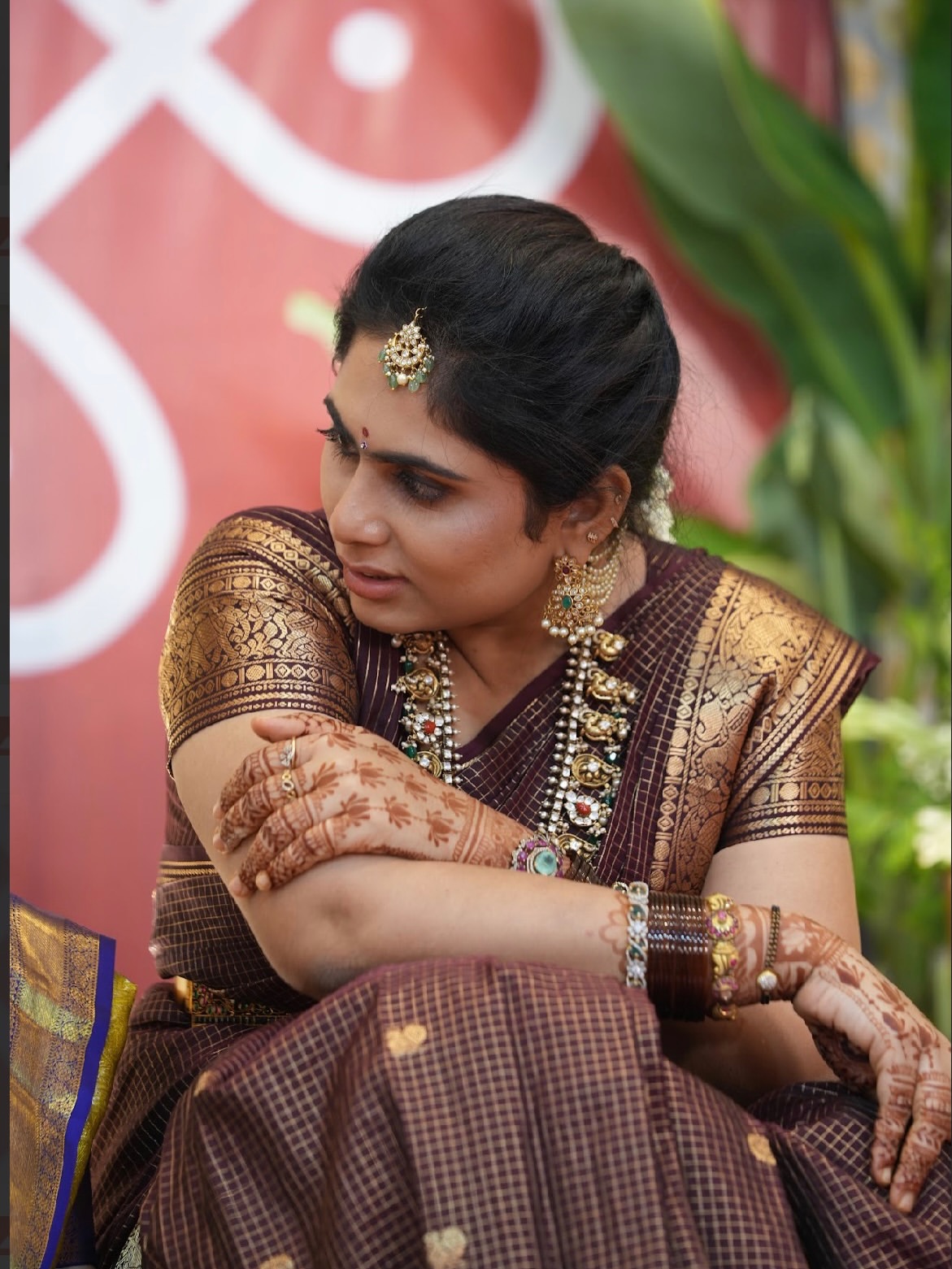 Dil Raju Wife Tejaswini Vygha Stunning Looks in Saree