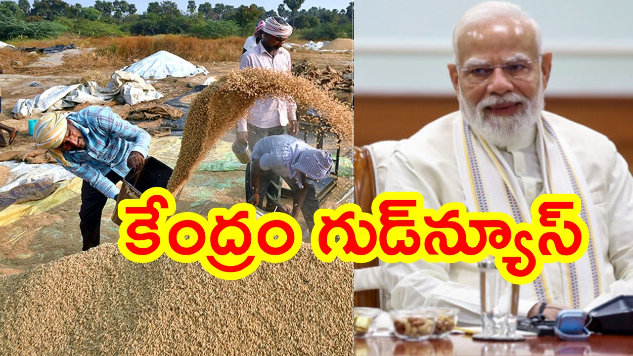 Telangana Govt : తెలంగాణకు శుభవార్త చెప్పిన కేంద్ర సర్కార్.. అదనపు ధాన్యం కొనుగోలుకు గ్రీన్‌సిగ్నల్