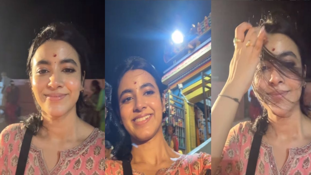 Shivani Nagaram : చెన్నైలో తెలుగు న‌టి.. అష్ట‌ల‌క్ష్మీ దేవాల‌యంలో శివానీ నాగారం..