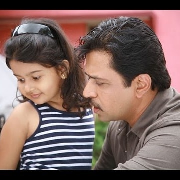 Tamil Child Artist Yuvina Parthavi Entry into Telugu with Venkatesh Trivikram Movie